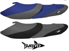 Yamaha 2001-2005 XLT 1200, 2002-2004 XLT 800 Seat Cover GRAY-BLACK BlackTip