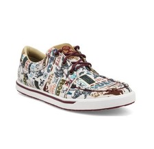 Twisted X Womens 8M Multicolor Western Driving Mocs Casual Shoes MAKE AN OFFER