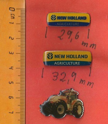 NEW HOLLAND AGRICULTURE 3 x NEW HOLLAND Pins aus meiner Sammlung Lagerf. Nr. 265