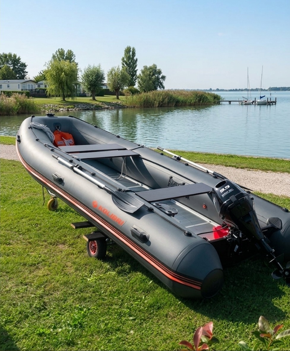 Gommone Kolibri KM-450 DSL 2024 confm Suzuki 4T 9.9 (20 cv) 2024 in Garanzia!