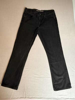 Cody James Black Denim Jeans Mens 36W x 34L Regular Fit Cowboy Rodeo Cotton