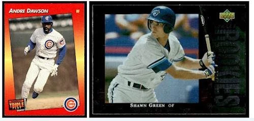 Lote mixto de 116 tarjetas deportivas de béisbol 1982-2024 Los Angeles Dodgers Foto 4 de 4