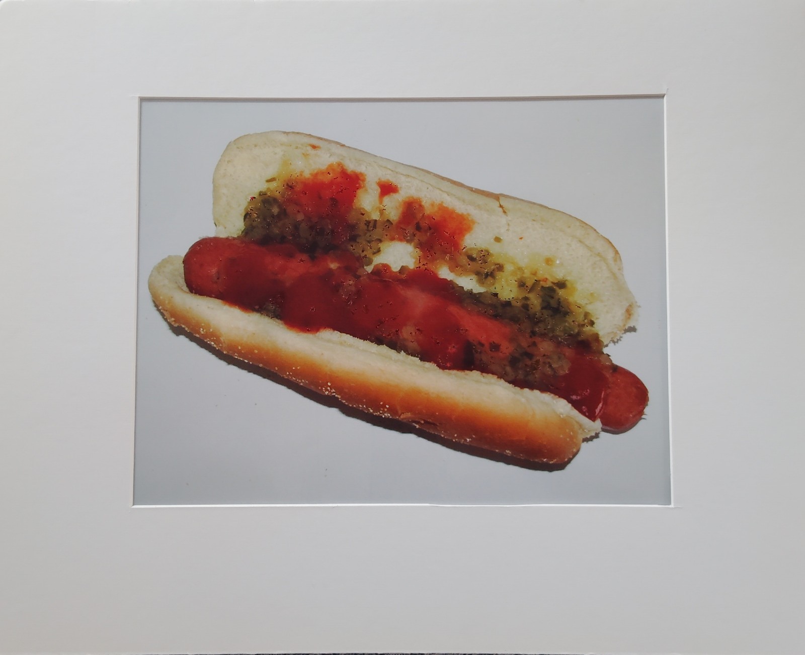 Chuck Bress/Original Photograph/"Hot Dog"/Modern Art/American Photography/Food