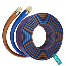 14/2 Gauge AWG Car Audio Speaker Wire Cable 50 Ft, Professional 50FT 14 AWG