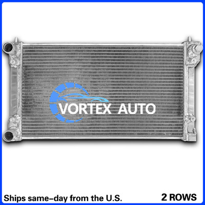 All Aluminum Radiator For Volkswagen GOLF MK1 MK2 GTI/SCIROCCO 1.6L 1.8L 2Row MT