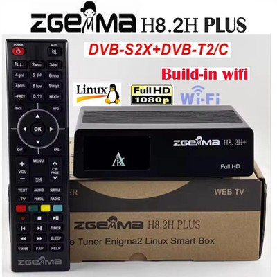 Build-in wifi 1080p 4K HD DVB-S2X+DVB-T2/C H2.65 Best Digital Satellite Receiver