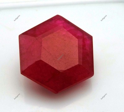 36.50 Ct Natural Certified Pink Ruby Rare Unheated Fancy Cut Loose Gemstone