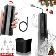 Ear Wax Removal Kit, Electric Ear Cleaning Kit with 4 Pressure Modes&5 Nozzles，c