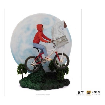 E.t. Die außerirdische Deluxe Art Scale Statue 1/10 E.t. & Elliott 27cm Eisenstu