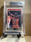 1988-89 Fleer Michael Jordan #17 BGS 8.5 HOF Chicago Bulls 3RD YEAR CARD