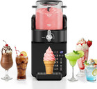 2-In-1 Slushie Machine & Soft Serve Ice Cream Maker with 6 Presets | 15-Min Fast