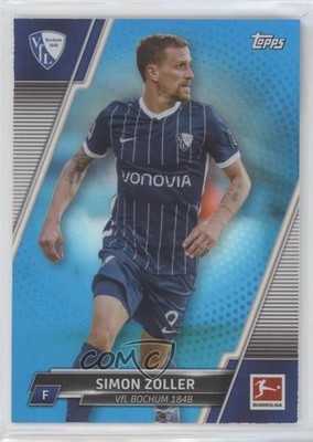 2021-22 Topps Bundesliga Blue Foil 78/99 Simon Zoller #44 Rookie RC n0c