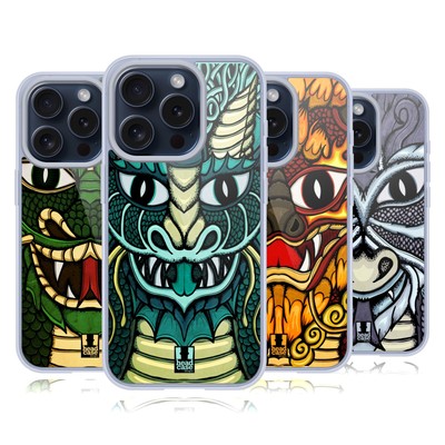 HEAD CASE DESIGNS DRAGON ELEMENT GEL CASE COMPATIBLE WITH APPLE iPHONE/MAGSAFE