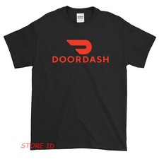 New DoorDash Food Delivery Logo Unisex funny T Shirt USA size S - XXL