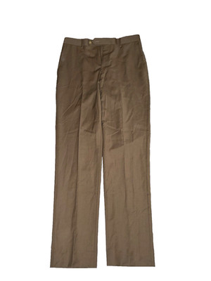 Ralph Lauren Dark Khaki dress pants Size 16 Regular 28 inch waist YOUTH LARGE