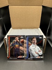 2025 Topps Chrome Formula 1 F1 Complete Base Set #1-200