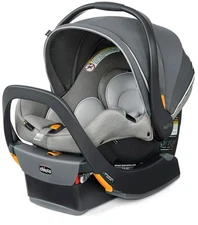 Chicco KeyFit 35 Zip Cleartex Infant Car Seat, Ash (NEW w/ Tags)  Creased Box
