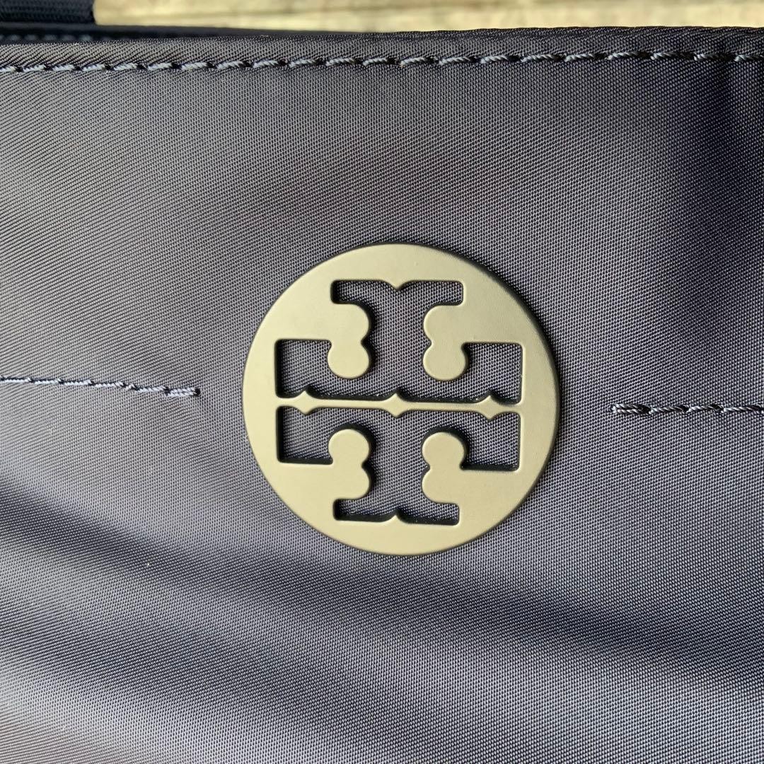 Tory Burch Tote Bag Shoulder Bag Nylon Navy Women's From Japan thumbnail 12