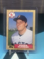 1987 Topps - Roger Clemens #340 Tiffany