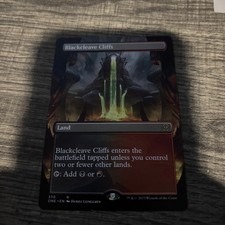 MTG, Blackcleave Cliffs , Borderles/Extended~ Phyrexia: All Will Be One [ NM ]