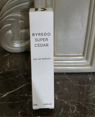 BYREDO Super Cedar Eau de Parfum Spray Travel Size 0.34 fl oz / 10 mL