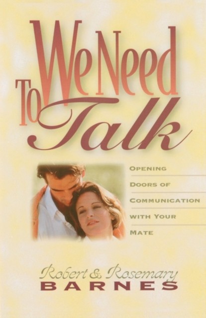 We Need to Talk, Paperback, Robert Barnes and Rosemary Barnes - Image 2