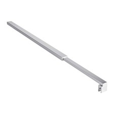 Shower Screen Support Bar 70cm-130cm Telescopic Bar for 6-10mm Shower Enclosure