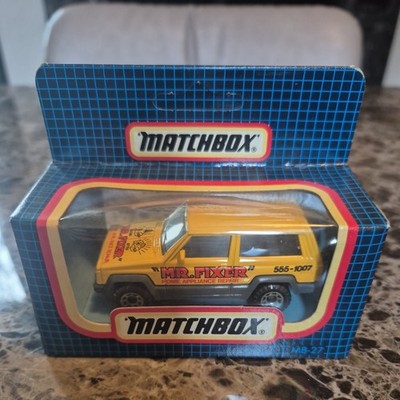 Neu in Box - Matchbox - MB 27 Jeep Cherokee Mr.Fixer gelb - versiegelt