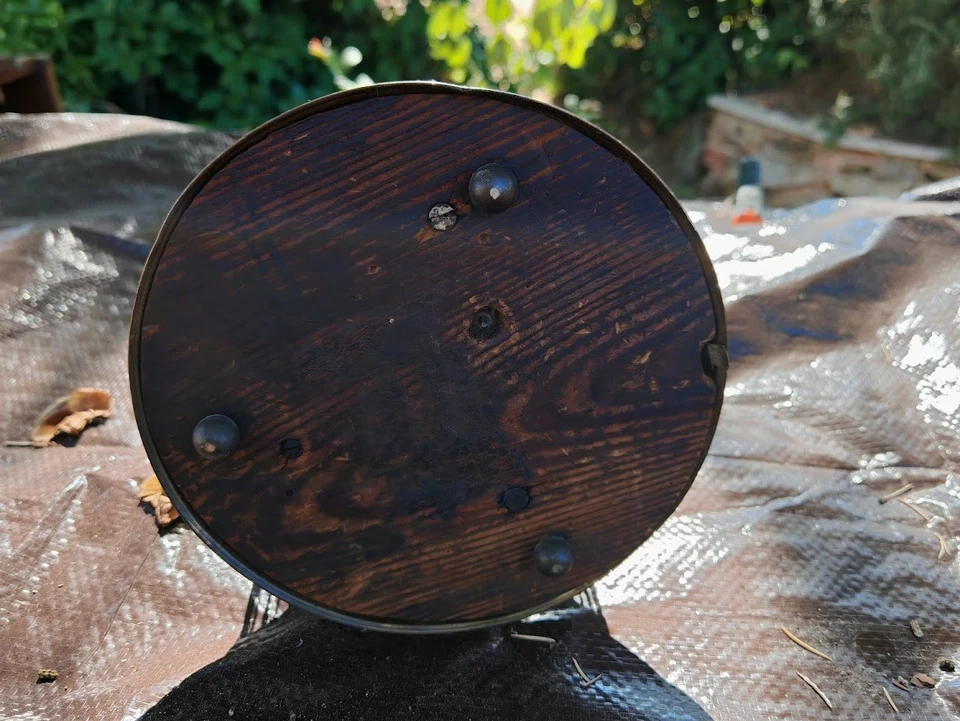 Ancienne Cage avec oiseau sur boite à musique a restaurer ( XIX em ) - Photo 2/2