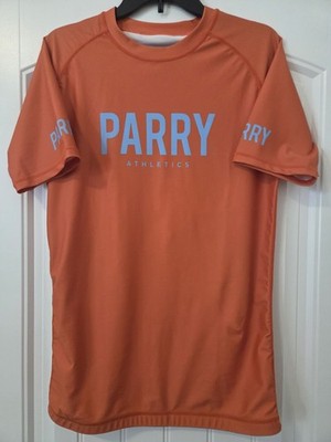 PARRY ATHLETICS  CREAMSICLE QUALITY CONTROL S/S RASHGUARD FOR GRAPPLING AND MMA