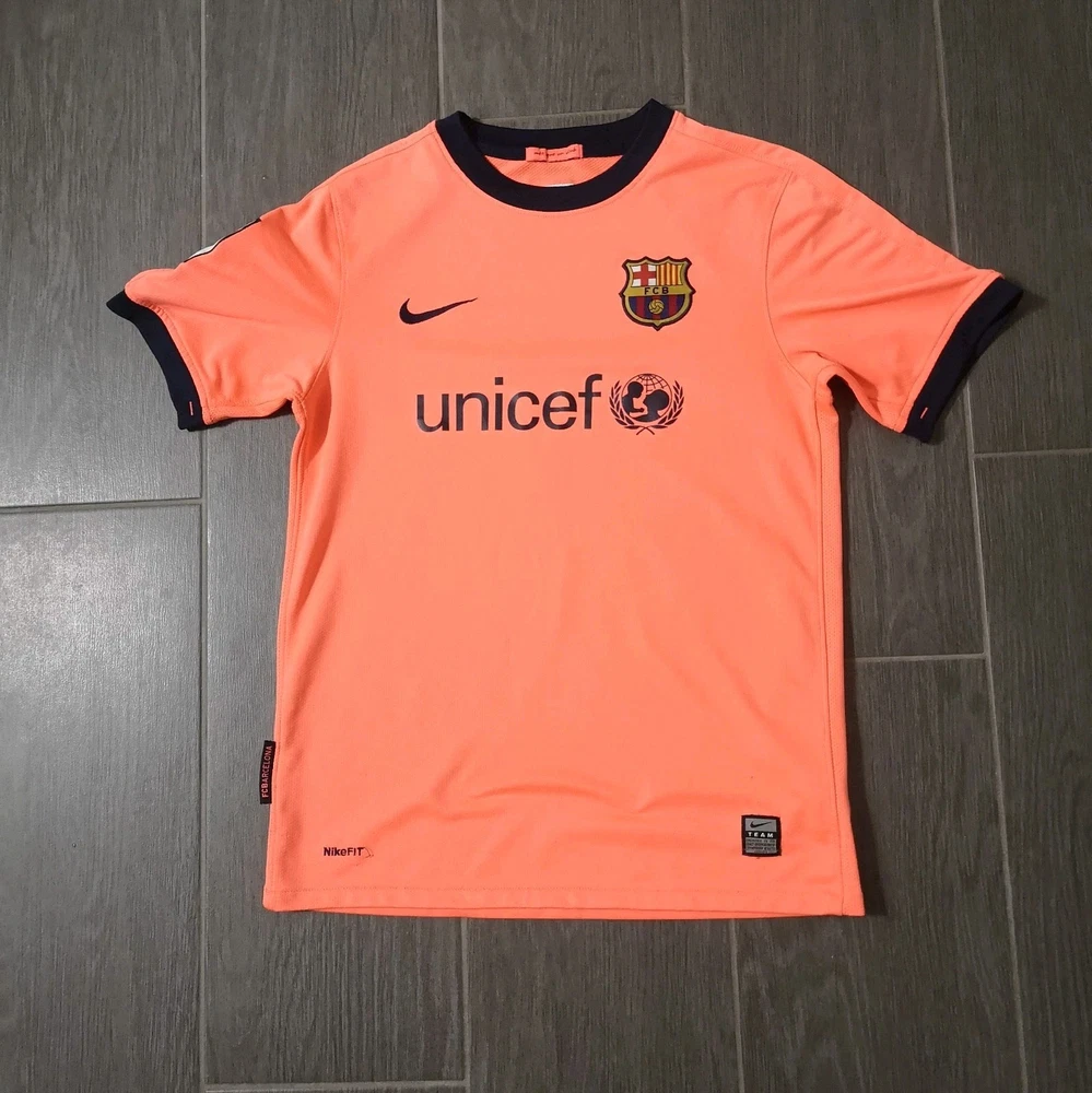 FC Barcelona Trikot Größe: XS Vintage Retro 2009/10 Fußball Streatwear Fans Mode