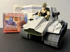 1986 G.I. JOE Sgt. Slaughter W/ Triple T Tank vehicle ARAH - Complete VTG