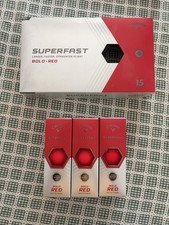 Callaway Golf Balls - SUPERFAST BOLD RED 9 Balls - Brand New 