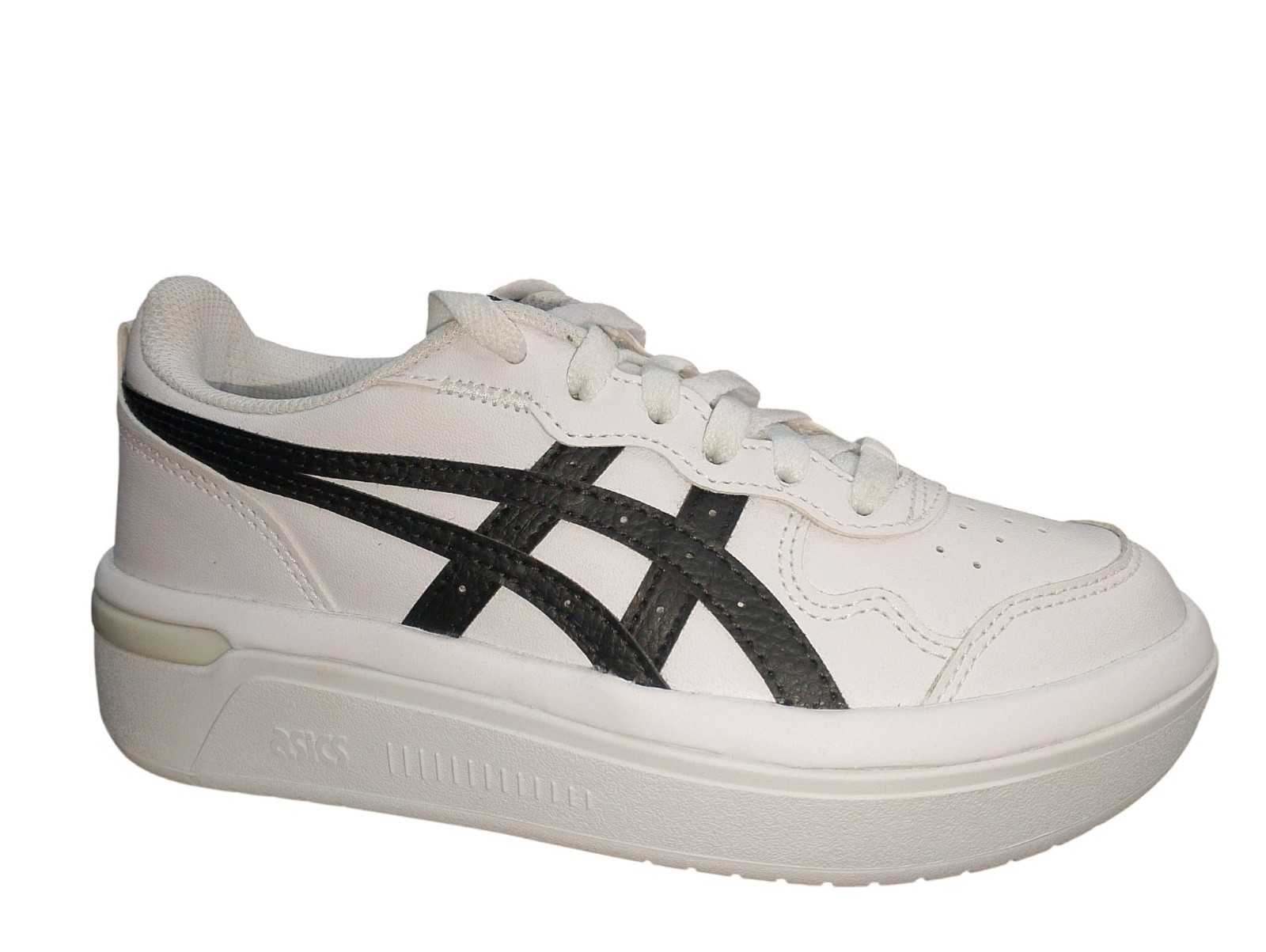 Scarpe sneakers Asics Japan s st Donna Pelle bianco/nero n 36