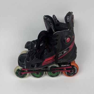 Reebok 9K Inline Roller Skates Size US 4 Red And Black