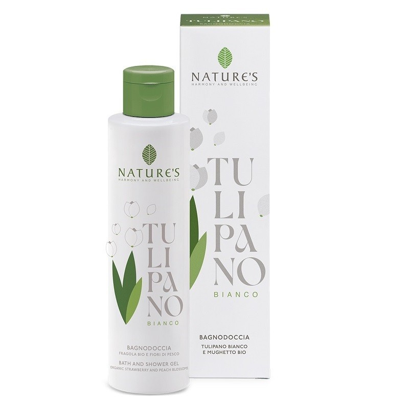Bios Line Bianco Nature's Tulipano Bagnodoccia Delicato 200Ml - Immagine 2