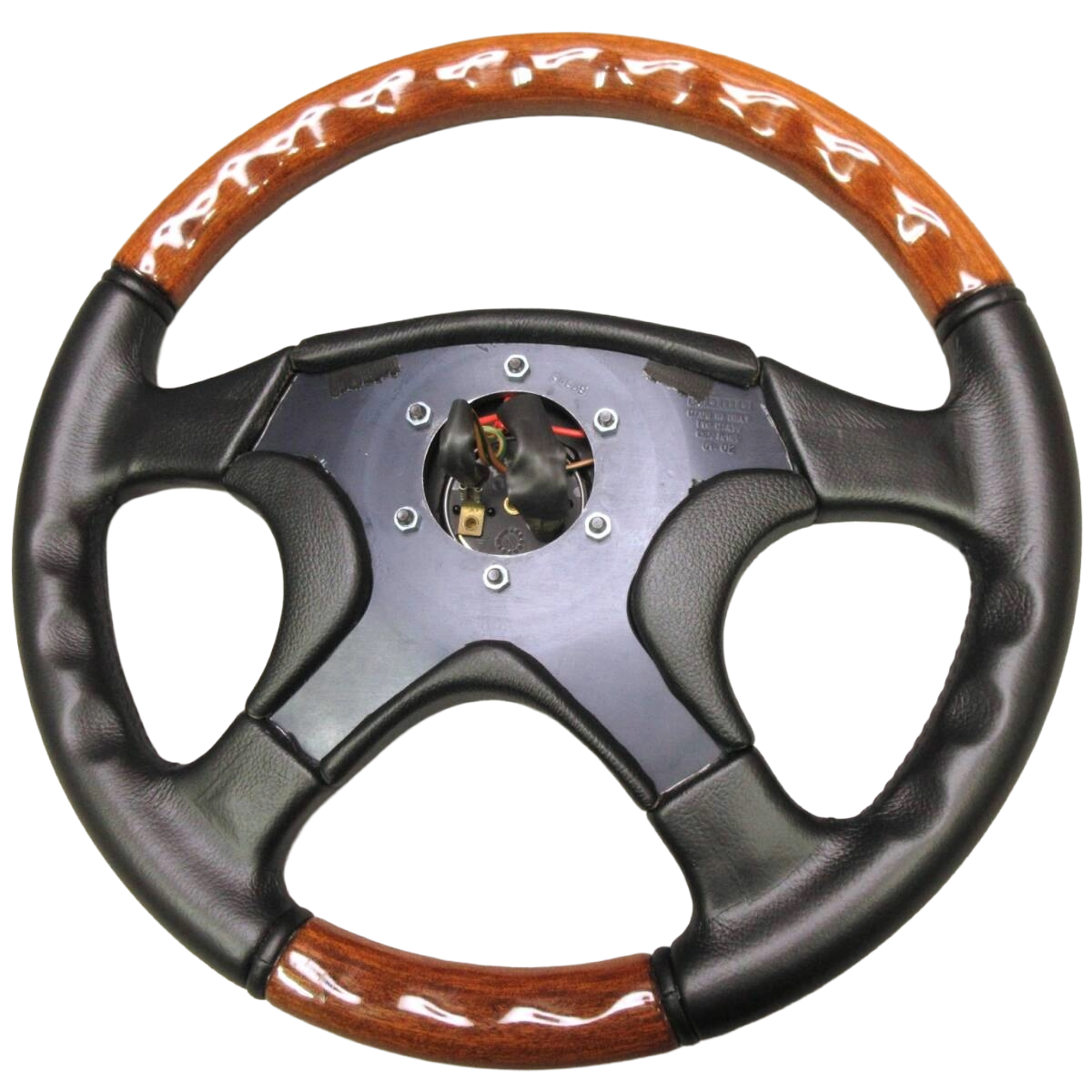 MOMO Olympic III Steering Wheel 360mm Wood Leather JDM Vintage