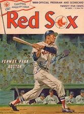 1968 Mickey Mantle Last Game Program Signed Carl Yastrzemski Red Sox /Yankees⚾️ 1968 Mickey Mantle Last Game Program Signed Carl Yastrzemski Red Sox /Yankees⚾️