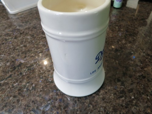 Seltener Los Angeles Dodgers Flare Bottom Vintage Bierbecher Stein - Bild 6 von 6