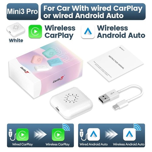 CarlinKit MINI Wireless CarPlay Plug &Play Adapter WiFi Wired to Wireless Dongle - Picture 11 of 11