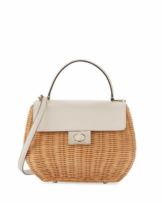 kate spade woven handbag