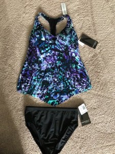 slimming halter tankini
