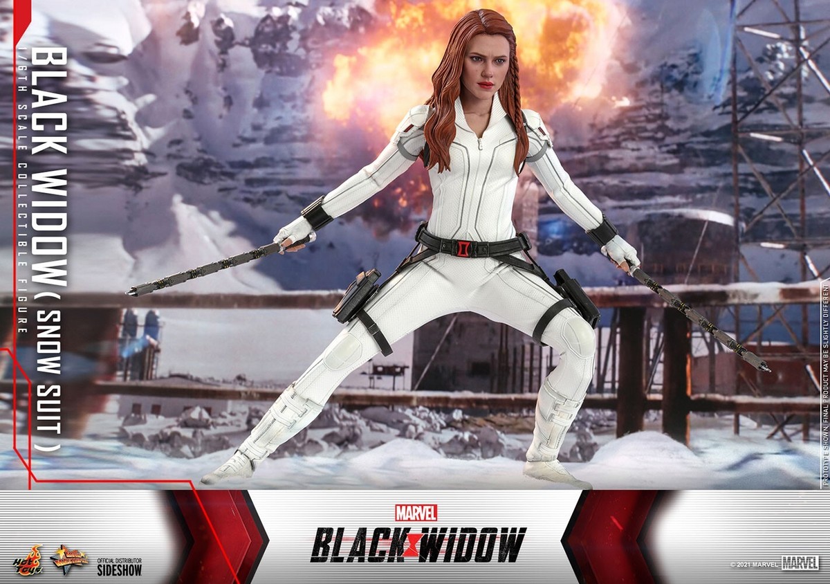 Hot Toys Black Widow (Snow Suit Version) 1/6 Scale Figure | eBay