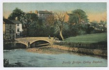 Franks Bridge Kirkby Stephen Cumberland Vintage Postcard L3