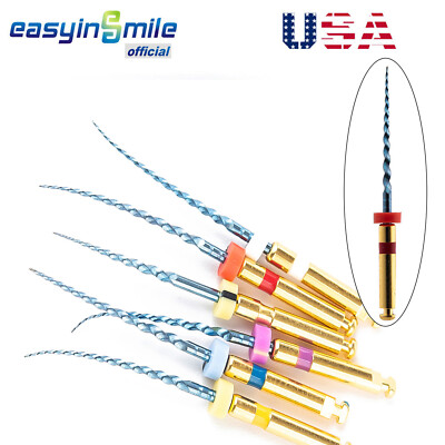 Dental Endodontic Files BLUE TAPER X3-MAX Niti Rotary File Flexible 25mm