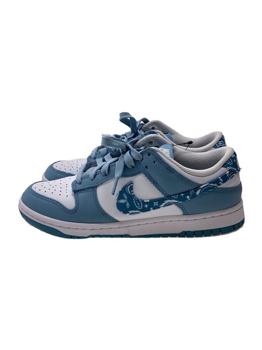 Nike Low Cut Sneakers Dunk ESS PAISLEY Essentials 25.5cm Blue Used  