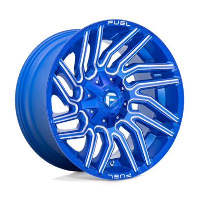 Fuel 1PC D774 Typhoon 22x12 8x180 Anodized Blue Milled Wheel 22'' -44mm Rim