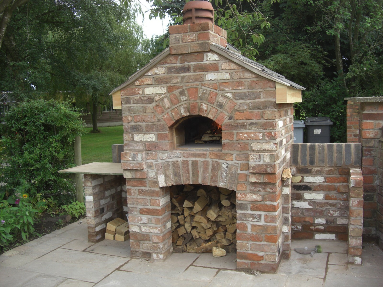 BUILD YOUR OWN WOOD FIRED PIZZA OVEN BRICKS MORTAR INSULATION BLANKET