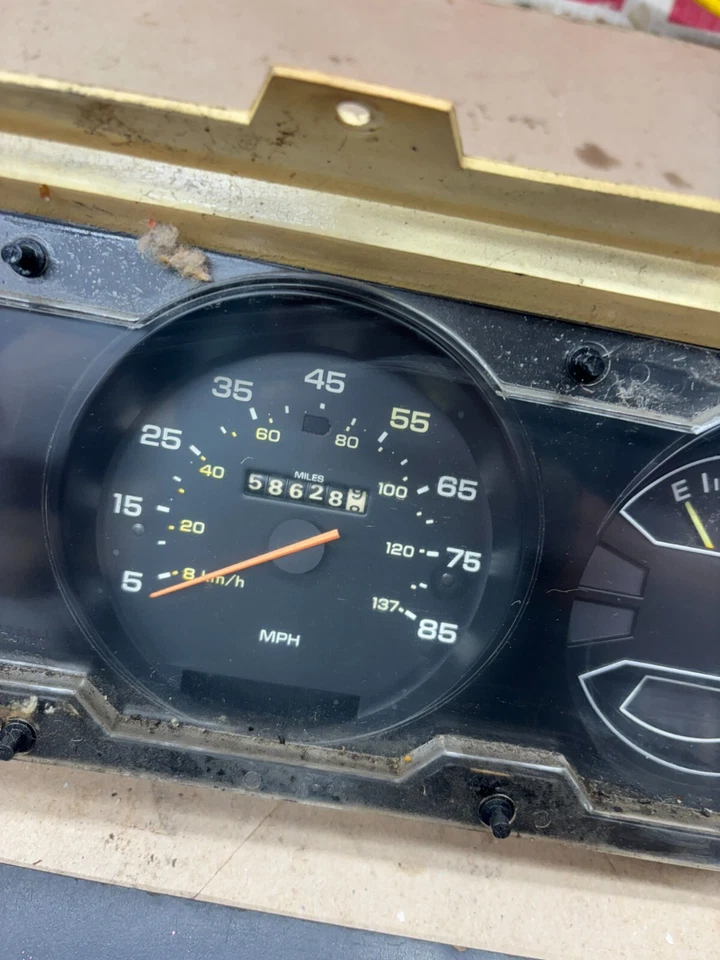 Dodge D150 D350 1981 83 84 86 1987 tablero velocímetro medidor cuadro de instrumentos 4sp Foto 4 de 4