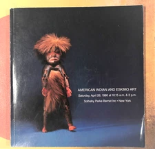 American Indian & Eskimo Art, Parke Bernet Auction, 1980